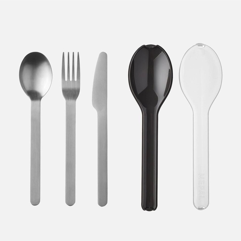 Mepal Travel Cutlery Set - Black