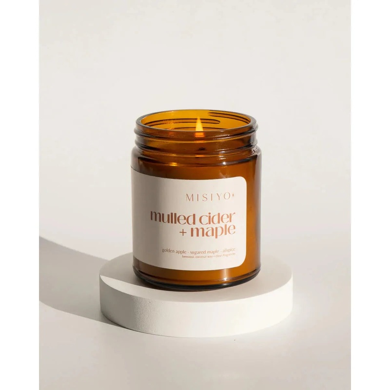 Misiyo Candle - Mulled Cider +Maple