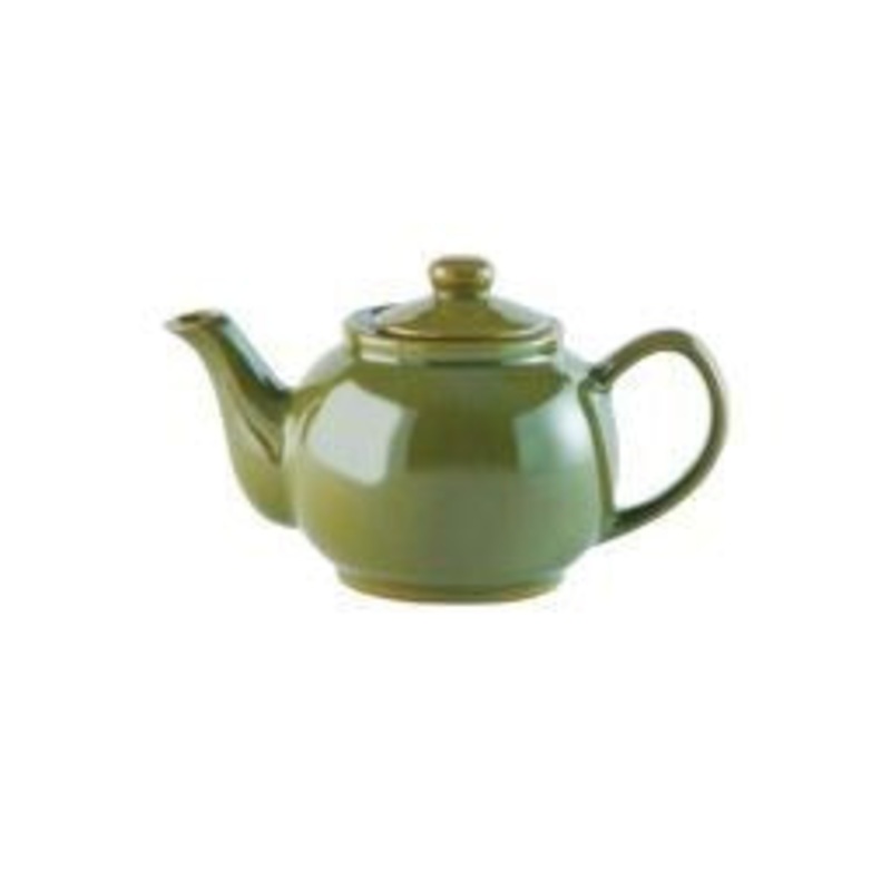 Olive Green 2 Cup Teapot