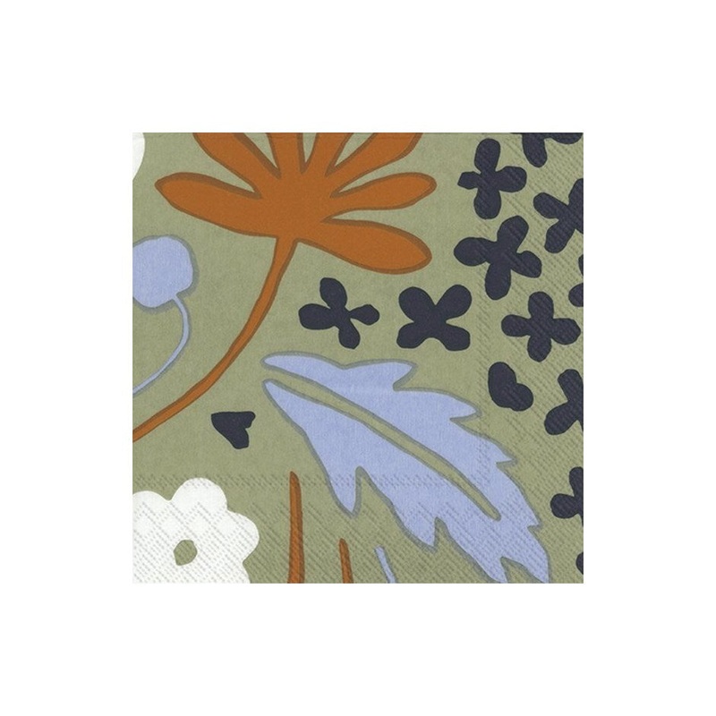Suvi Green Paper Napkins - Lunch