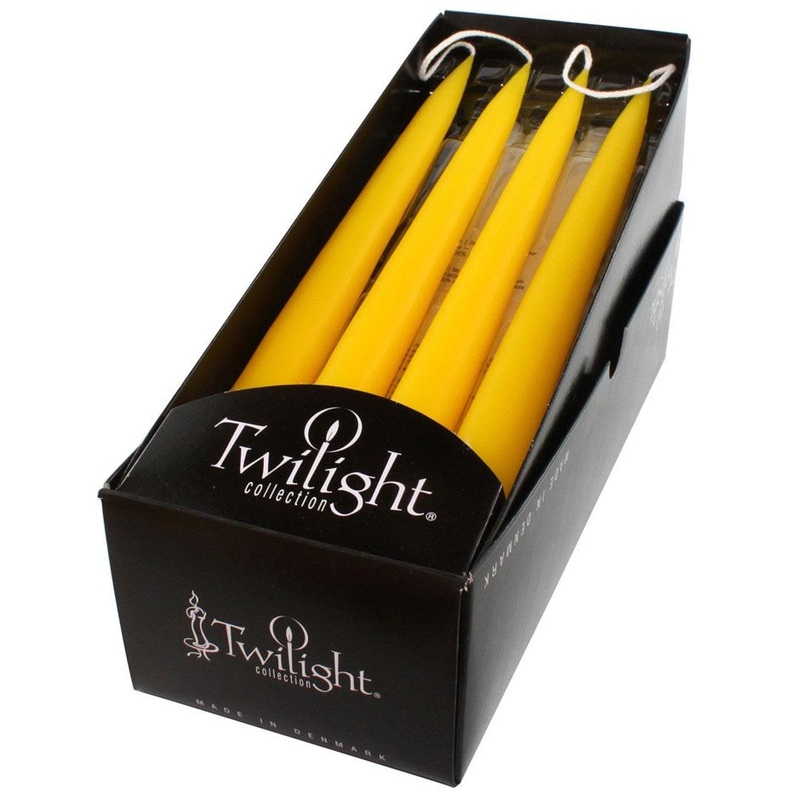 Taper Candle Pair - Lemon