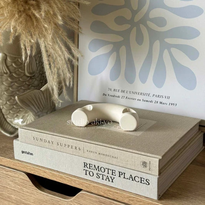 Arched Incense Holder - White
