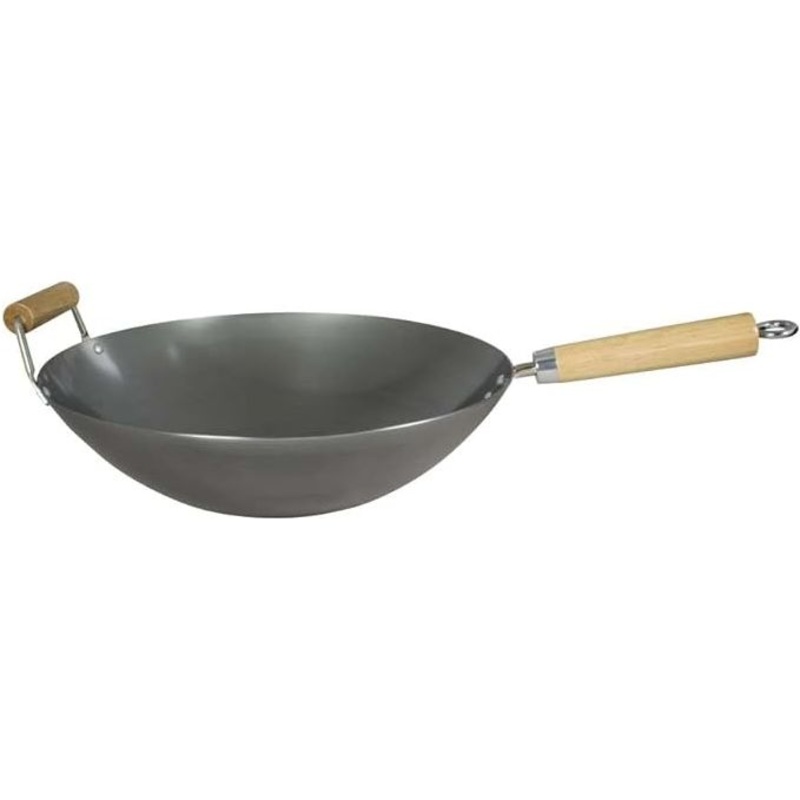 Carbon Steel Wok 14"