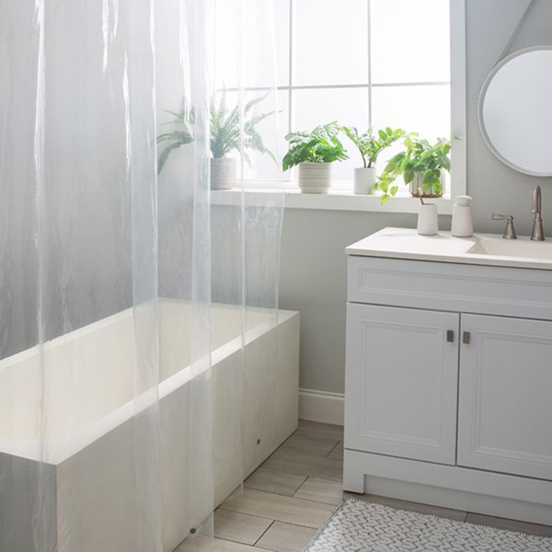 Coronet Clear Peva Shower Curtain Liner