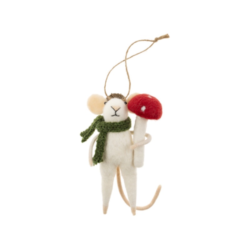 Foraging Franklin Mouse Ornament