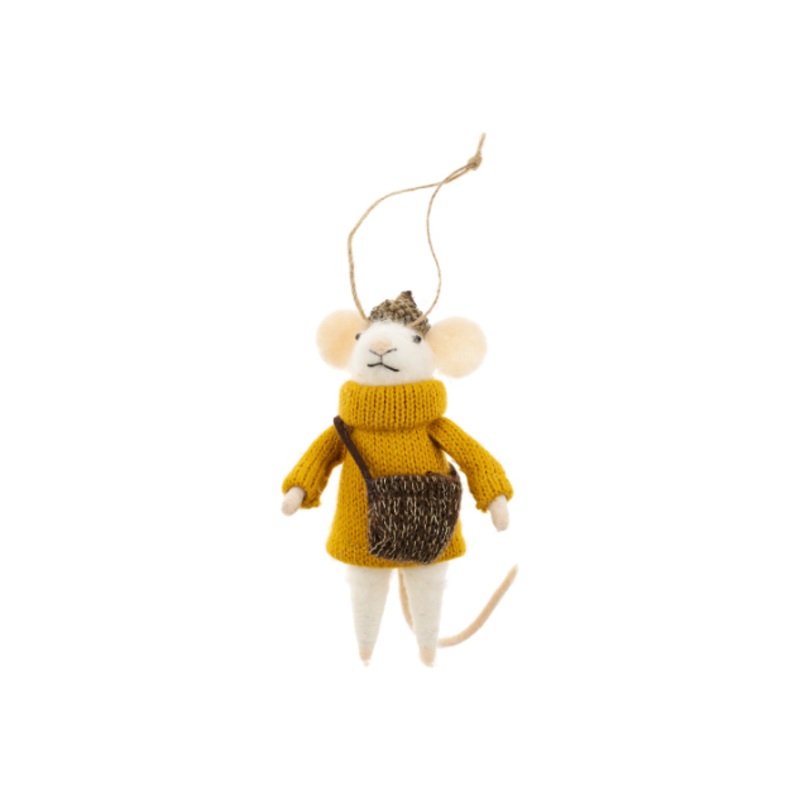 Frankie Mouse Ornament