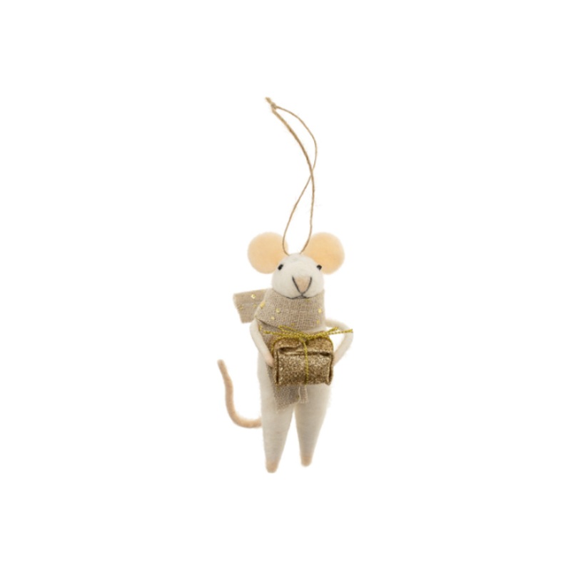 Generous Georgina Mouse Ornament