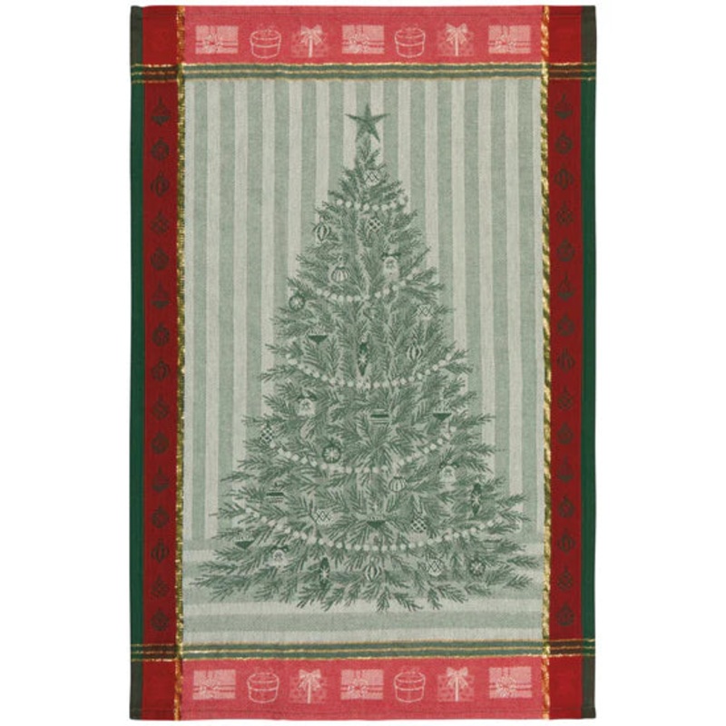 Jacquard Tea Towel - Festive Fir