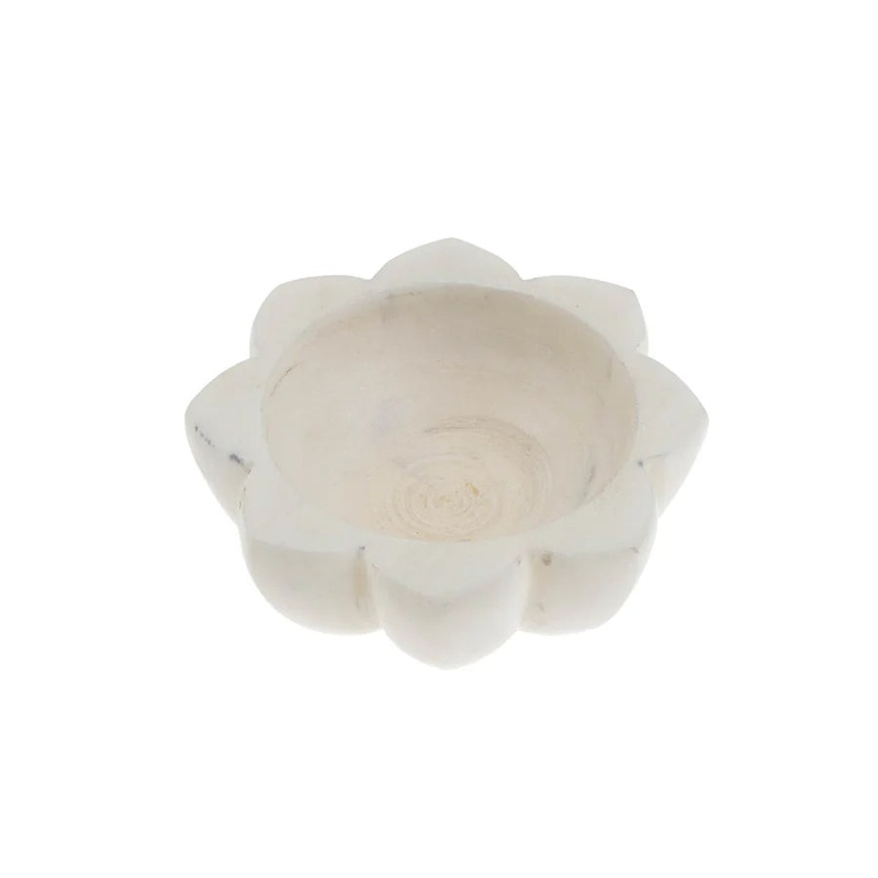 Marble Lotus Bowl