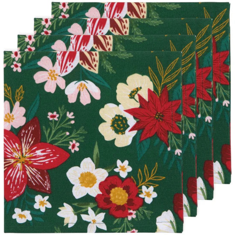 Napkin Set - Amaryllis