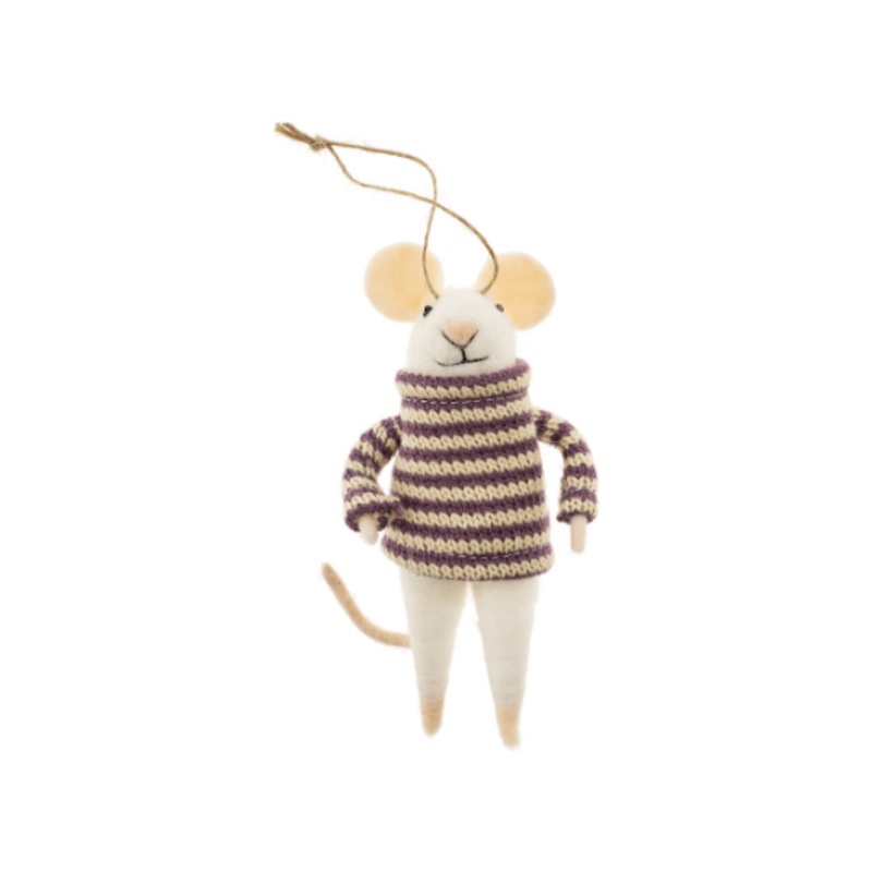 Nellie Mouse Ornament