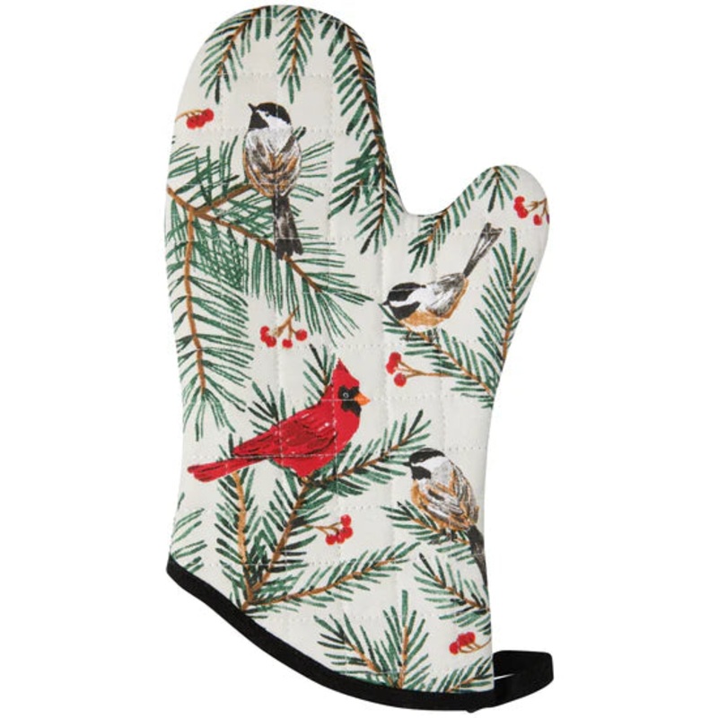 Oven Mitts - Birds & Boughs