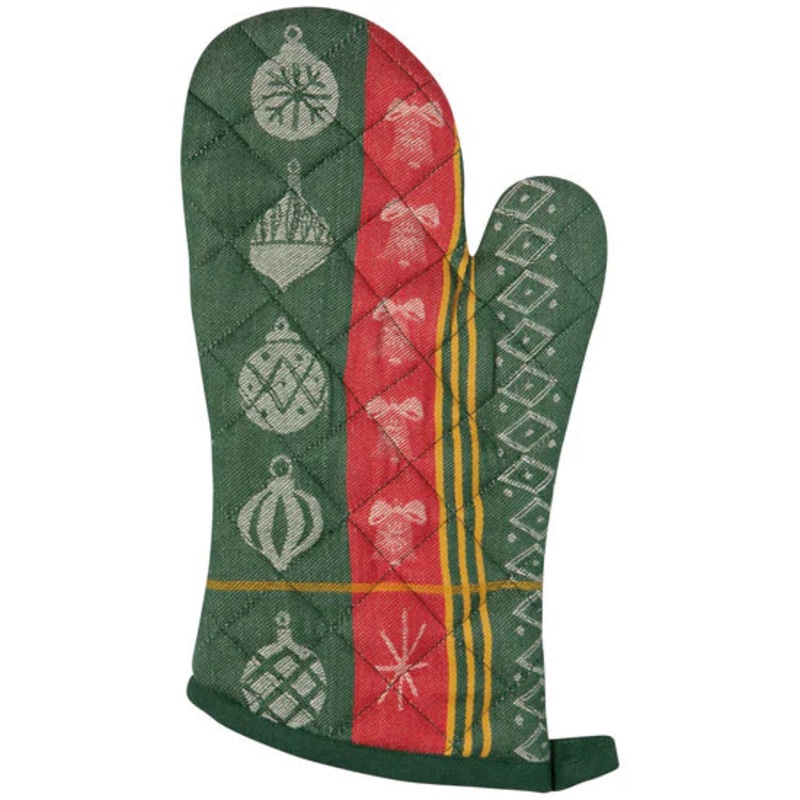 Oven Mitts - Jacquard Festive Fir