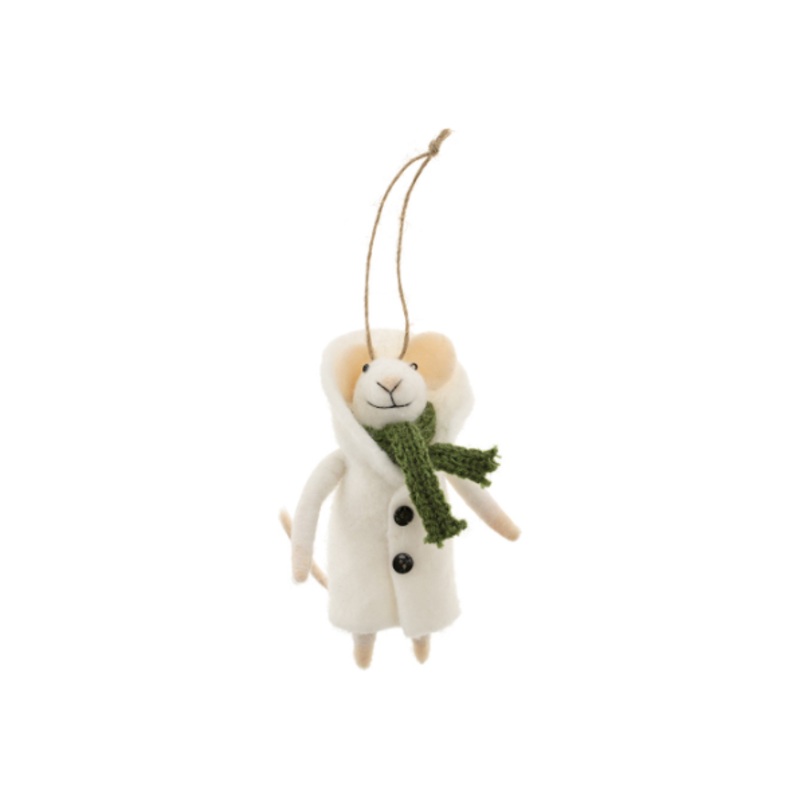 Overcoat Odette Mouse Ornament