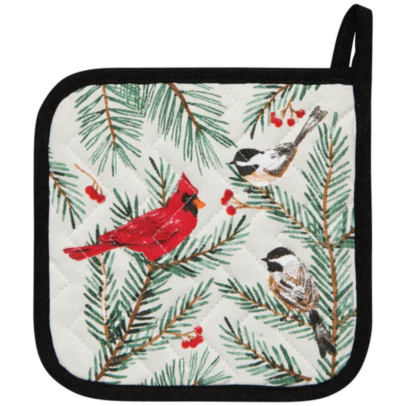 Pot Holder - Birds & Boughs