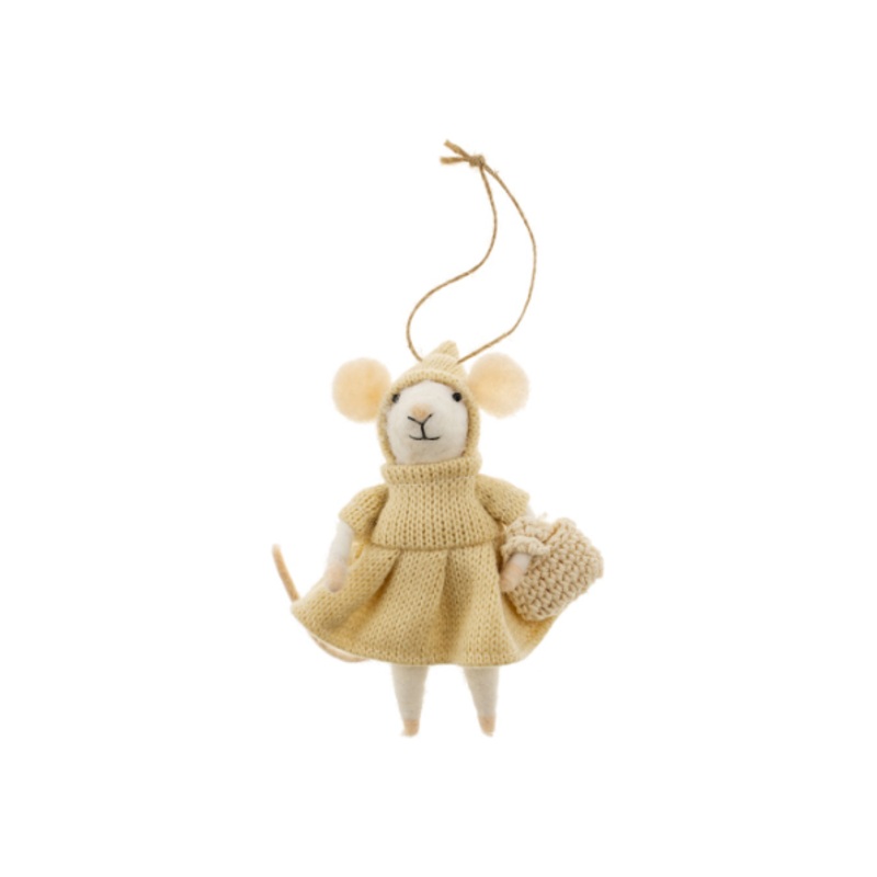 Prairie Penelope Mouse Ornament