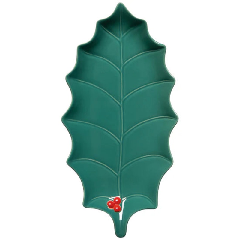 Shaped Dish - Holly