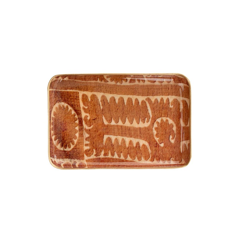 Small Sunset Suzani Tray