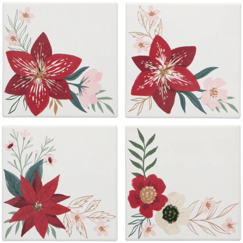 Soak up Coasters - Amaryllis Spruce