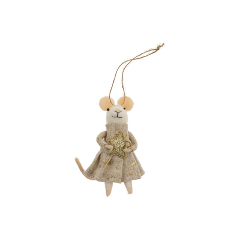 Starbright Scarlett Mouse Ornament