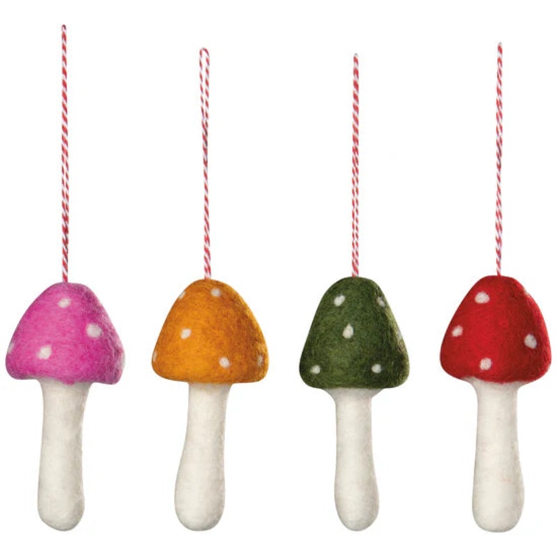 Toadstool Ornament - Assorted