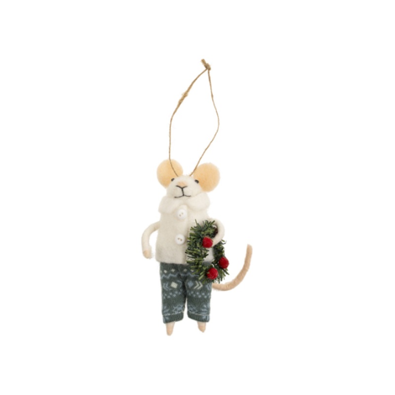 Traditional Tim Mouse Ornament