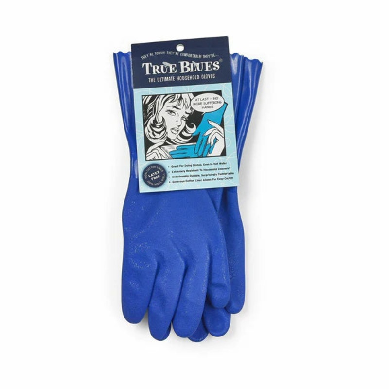True Blue Gloves Size XL- Blue