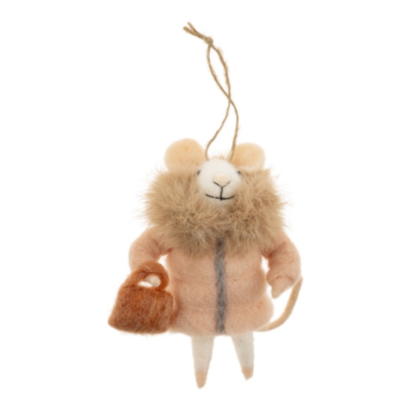 Wintry Wendy Mouse Ornament