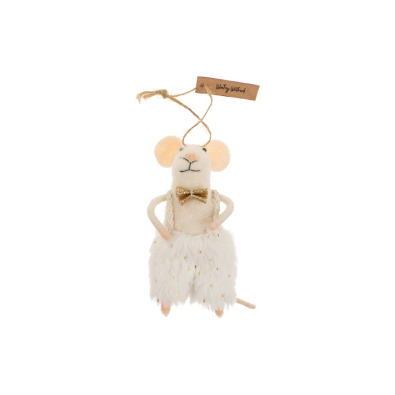 Wintry Wilfred Mouse Ornament