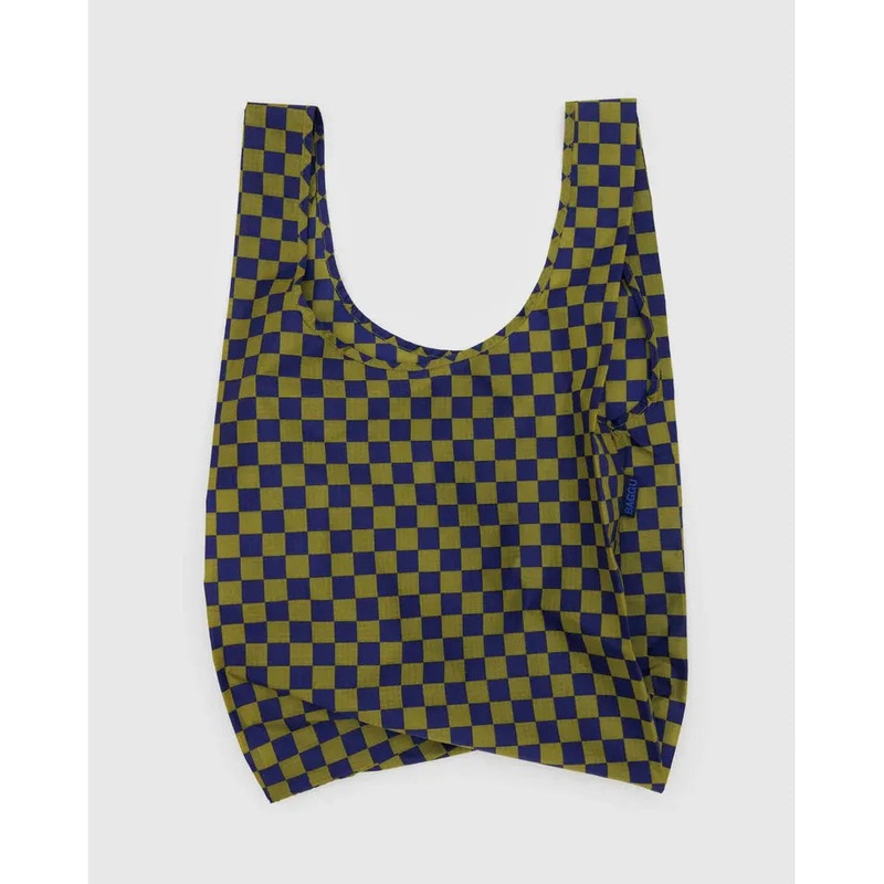 Baggu - Pear Navy Check