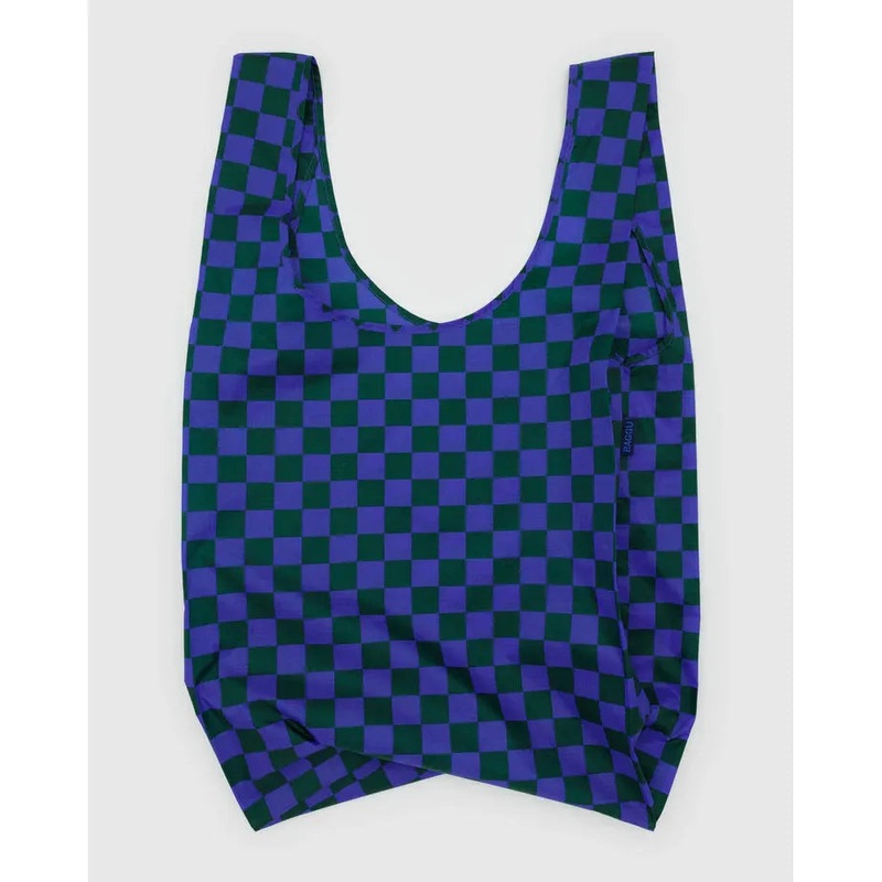 Big Baggu - Iris Green Check