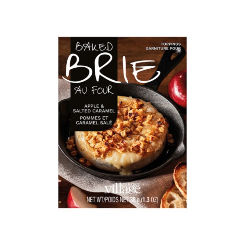 Salted Caramel Brie Topping