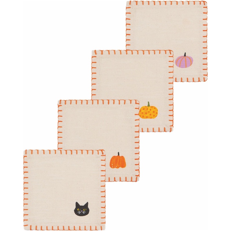 Cocktail Napkin Set - Hallows' Eve