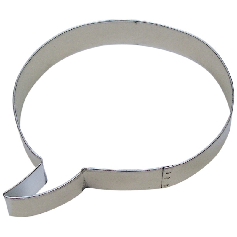 Conversation Bubble Cookie Cutter