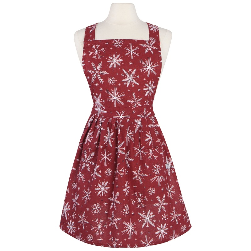 Apron - Classic Snowflakes