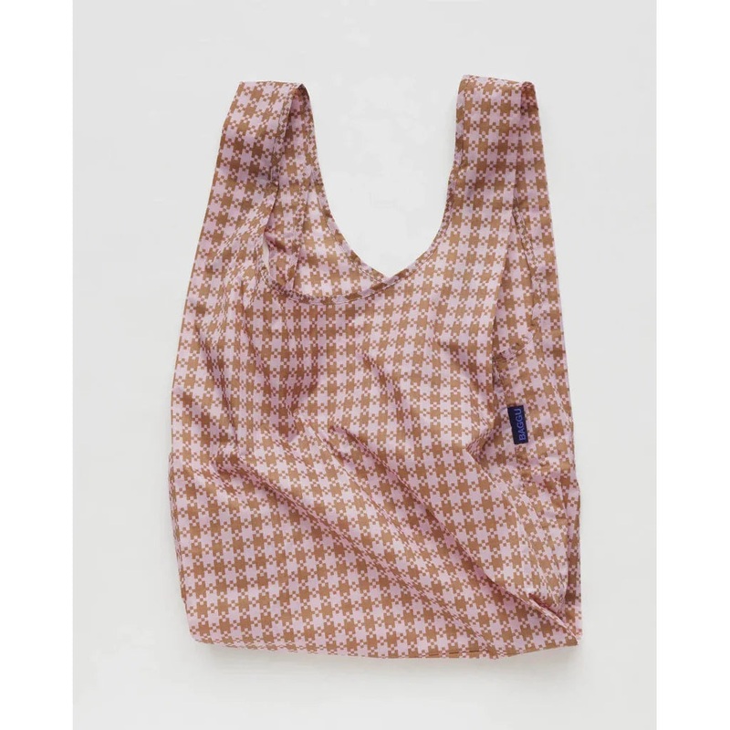 Baggu - Rose Pixel Gingham