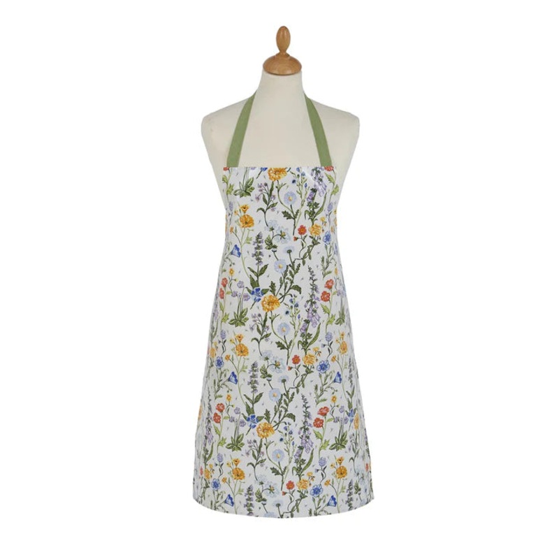 Coated Apron - Cottage Garden