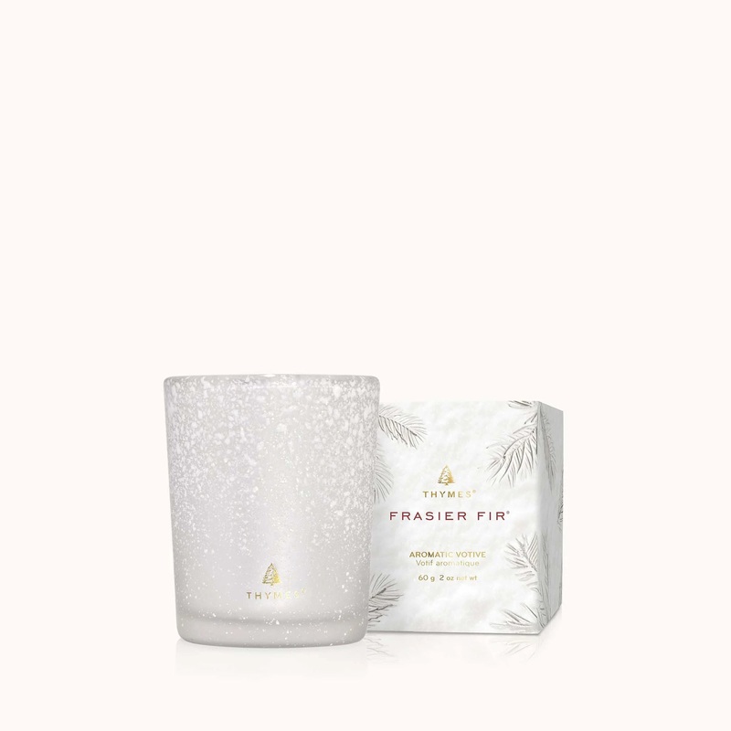 Frasier Fir Flocked 2 oz. Votive