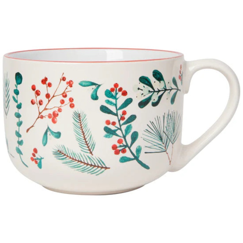 Latte Mug - Winterberry