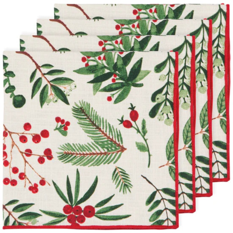 Napkin Set - Winterberry