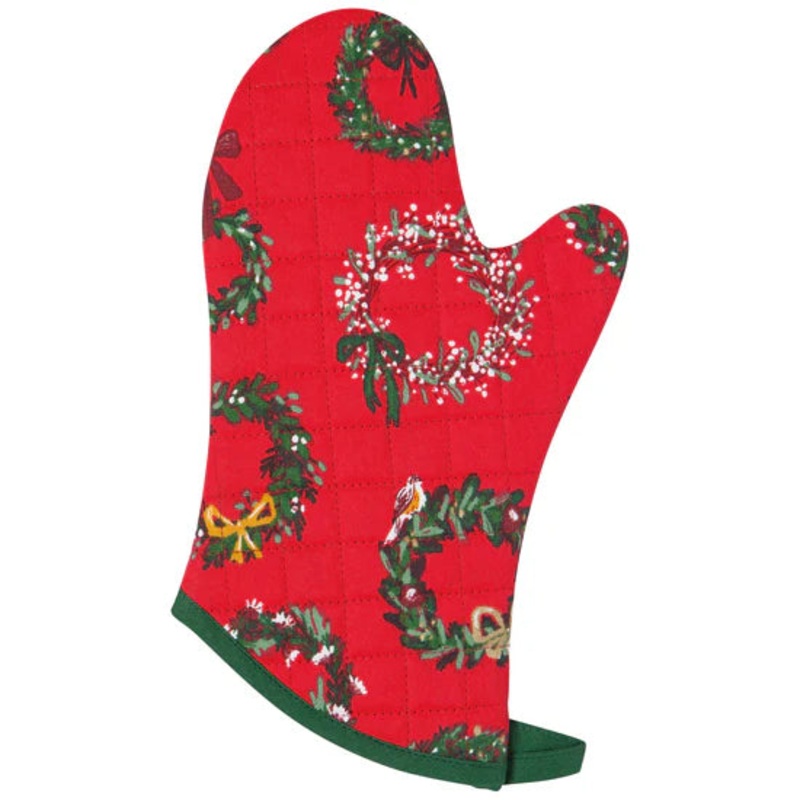 Oven Mitts - Wreaths