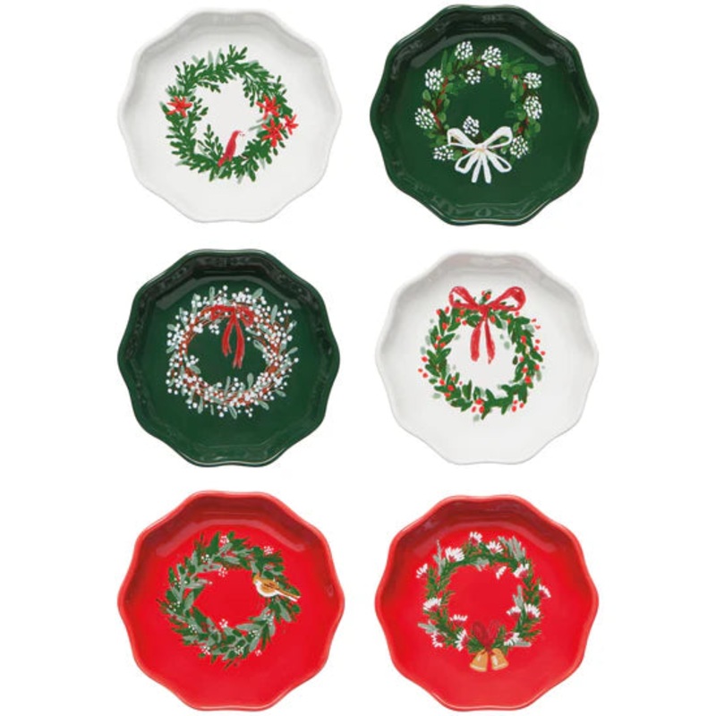 Pinch Bowl - Wreath