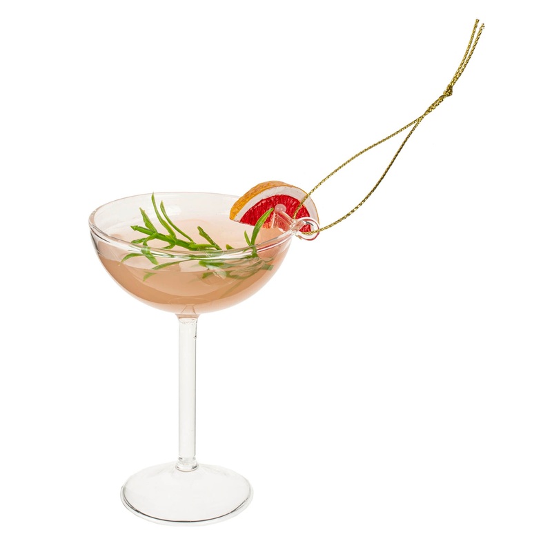 Pink Gimlet Ornament