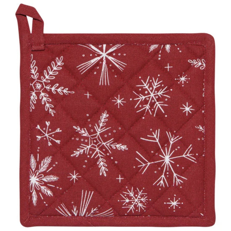 Pot Holder - Snowflakes