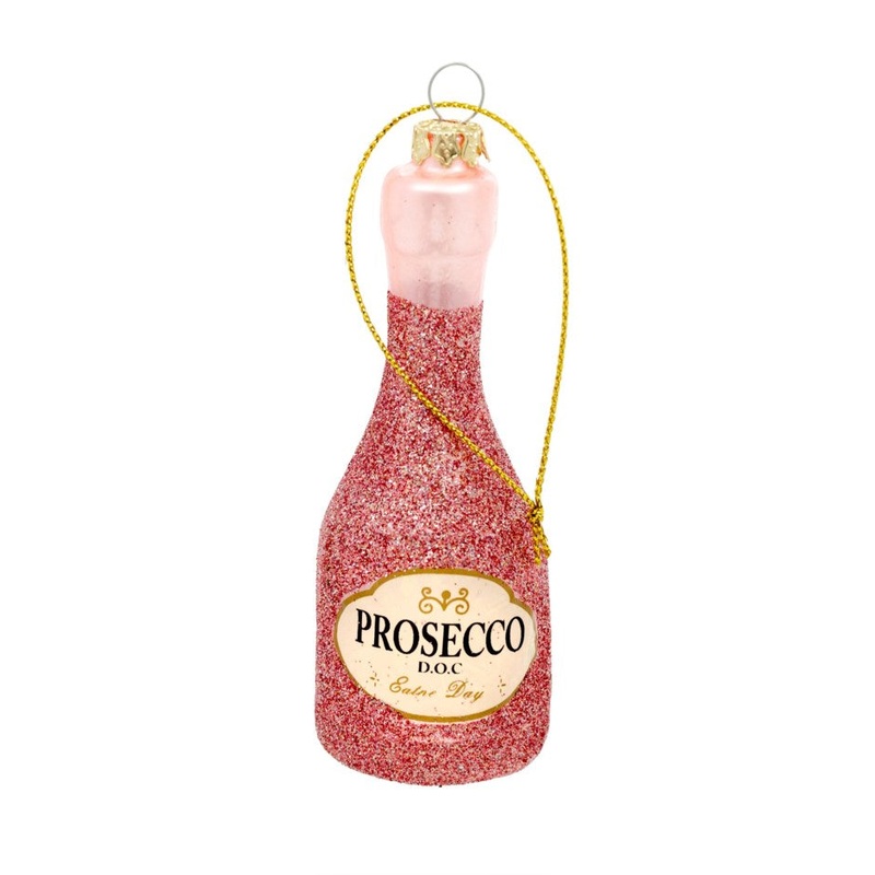 Prosecco Party Ornament - Pink
