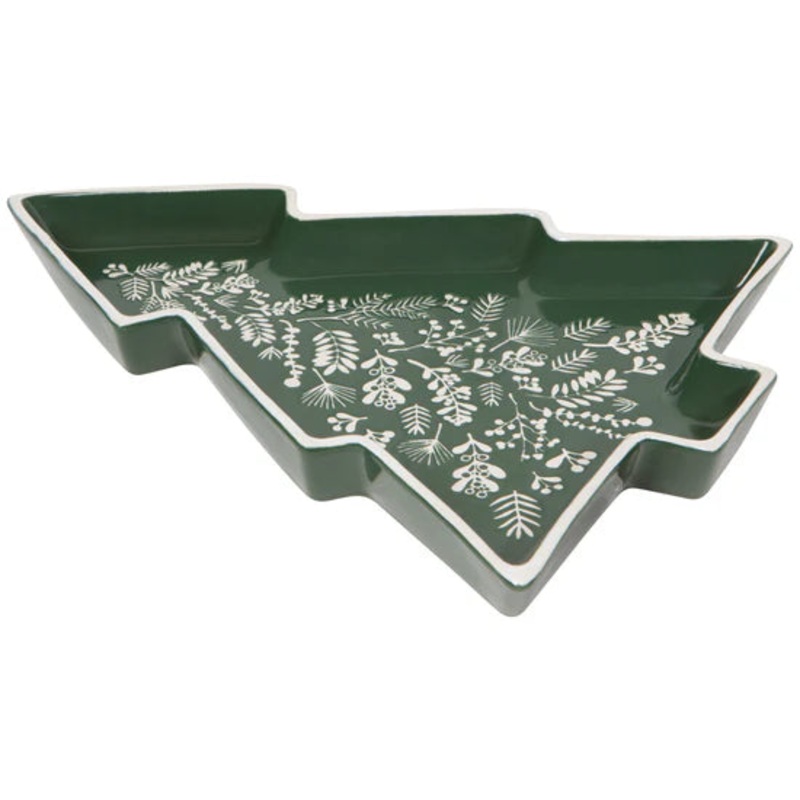 Shaped Tray Winterberry