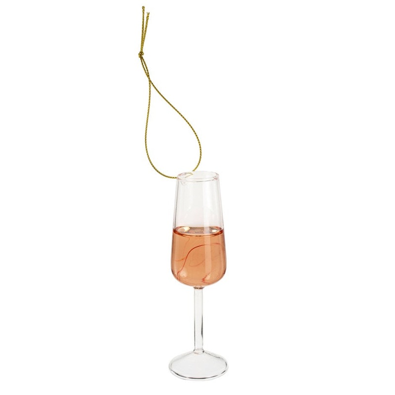 Sparkling Rose Ornament