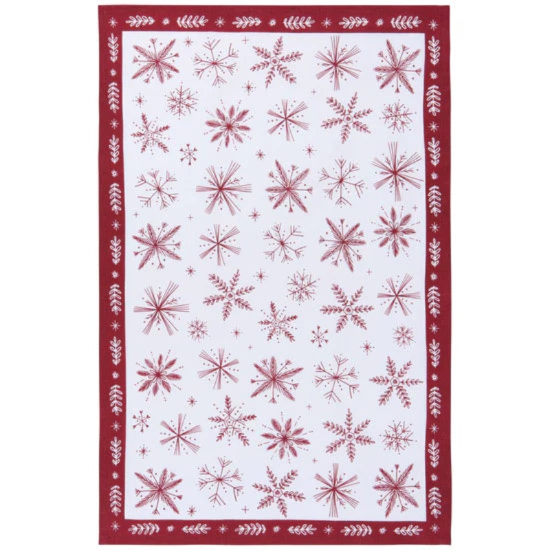Tea Towel - Snowflakes