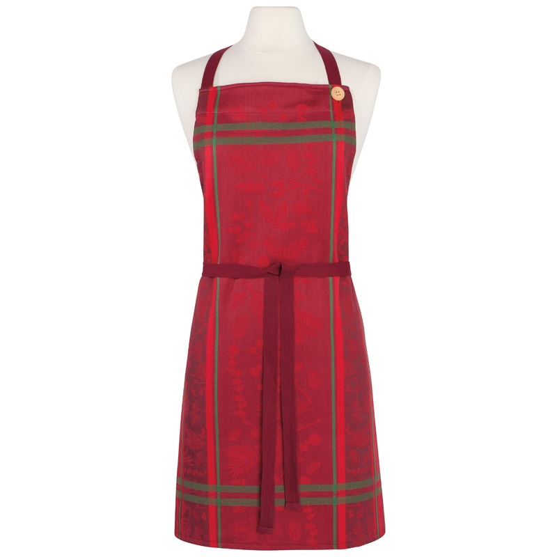 Apron - Jacquard Winterberry