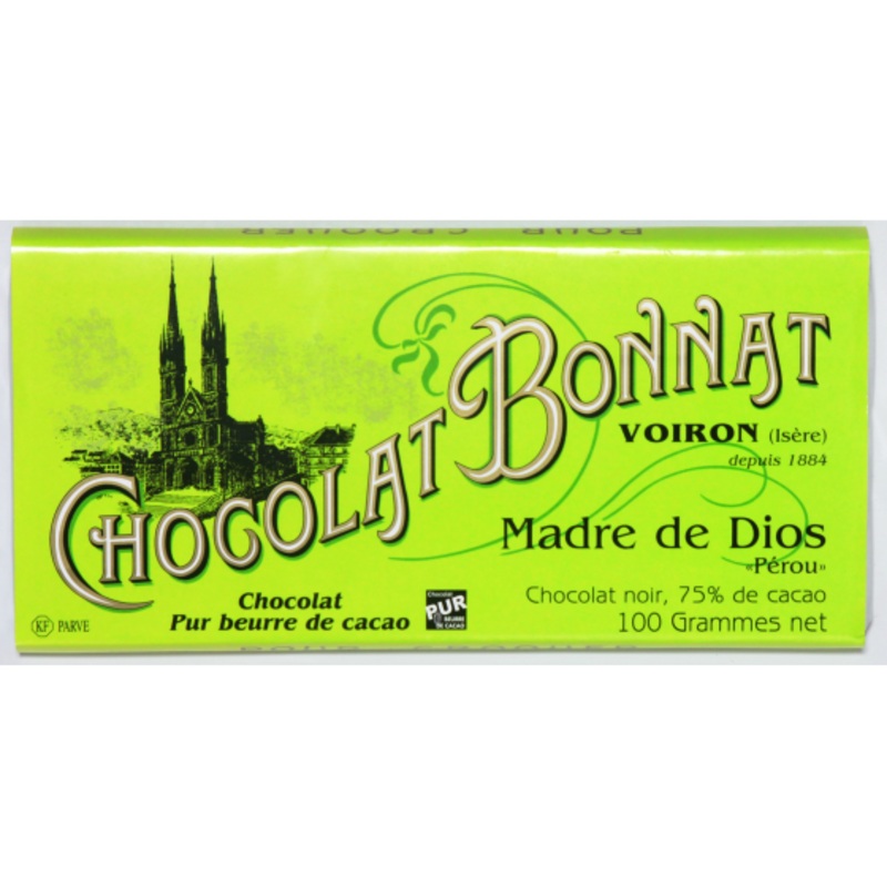 Bonnat Chocolate Madre de Dios 75%